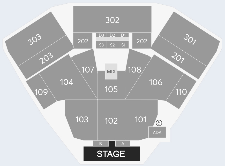 Laughlin Event Center Seating Chart